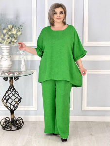 костюм двойка"Стелла" зеленый