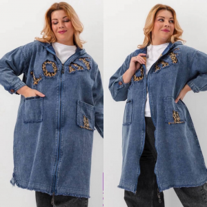 Джинсовый кардиган "LOVE" ( синий) Джинсовый кардиган "LOVE" ( синий)