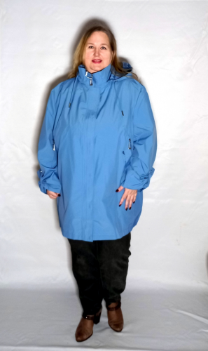 ВЕТРОВКА ( АРТ 503) серо-голубой (Китай, разные фабрики) — размеры 70