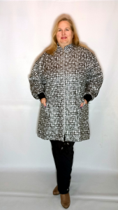 Плащ Графика лапка