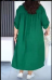 Платье "Адди" зеленый (2537 ) размер +6 (Киргизия, разные фабрики) — размеры 58
